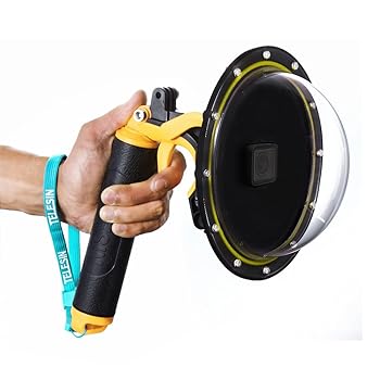 【中古】【未当て嵌める】ドームポート雨合羽レンズケースポートカバー（ピストルトリガーシャッターリリース）GoPro Hero 5カメラレンズケースアクセサリーセット（学生寄宿舎+