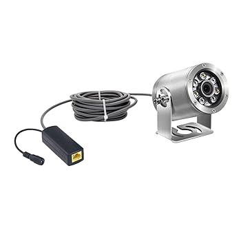 【中古】【未当て嵌める】Barlus 1080P 固定ディスク 120FPS 水中注意集中雨合羽写真機 超高ひな形単位料金 IP68雨合羽 316L ステンレス鋼スチール写真 32フートの有線テレビ付き添い人