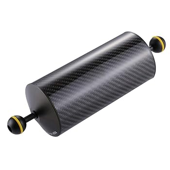 【中古】【未使用】YIN ZLL 10.8インチ27.5cm長さ80mm直径デュアルボールカーボンファイバーフローティングアーム、ボール直径:25mm、浮力:900g LI|AJIMURA-SHOP