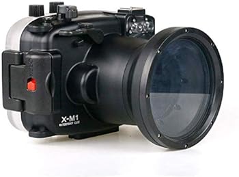 【中古】富士フイルム 富士フイルム X-M1 16-50粍 水晶体 40m 雨合羽 水中ハウジング入れもの