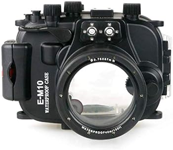 【中古】ウミガエル オリンパスE-M10用 14-42mm 40M 水中カメラハウジング ダイビングケース|AJIMURA-SHOP