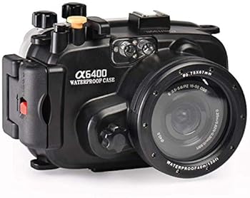 【中古】Sea Frogs 130フィート/40m 水中カメラハウジング 防水ダイビングケース Sony A6400用 16-50mmレンズ付き(ハウジング+レッドフィルター) 44,850円