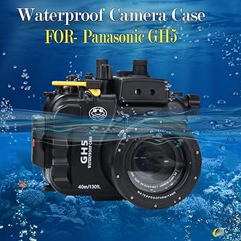 【中古】【未使用】Seafrog 水中スポーツカメラケース 防水ハウジング パナソニック Lumix GH5 \u0026 GH5 S \u0026 GH5 II 40m/130フィート 水中撮影対応 全機能保護ボックス