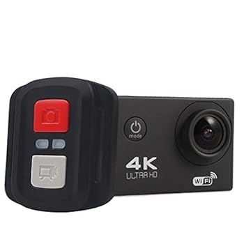 【中古】【未使用】Hdスポーツ H9Aプロリモートコントロール&防水ケース、Generalplus 4247とHD 4KのWiFiスポーツカメラ、2.0インチの液晶画面、170度A広角レンズ|AJIMURA-SHOP