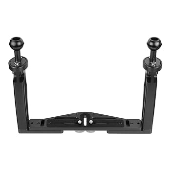 【中古】Vsenkes カメラホルダーダイブ用水中トレイハウグアーム, 黒