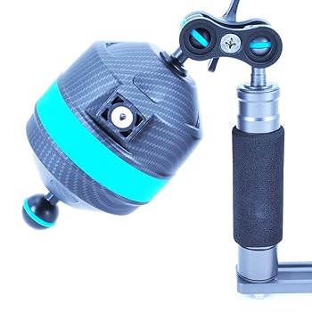 【中古】DIVTEK メガフロートアーム S ダイビング浮力アームブラケット ノーティカムバヨネットマウント付き 水中ダイビングトレイビデオライト/ストロボ|AJIMURA-SHOP