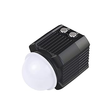 【中古】【未当て嵌める】PULUZ 水中ともし火 雨合羽懐中照明ランプ 水中60M 飛び込み競技ともし火2000LM 超高明快さ 軽銀アロイ製 雨合羽ともし火 カメラフィルライト 飛び込み競技/停電/夜分作