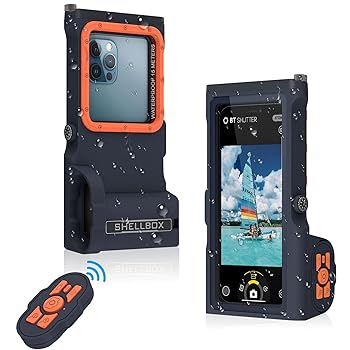 【中古】【未使用】プロフェッショナル Bluetooth リモコン ダイビング用携帯電話保護ケース アウトドア 水泳 シュノーケリング サーフィン 水中 写真 ビデオハウジ｜AJIMURA-SHOP