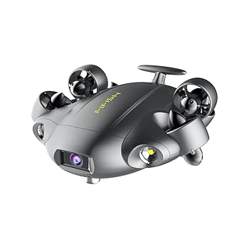 【中古】【未使用】QYSEA FIFISH V6 EXPERT（ファイフィッシュ ブイシックス エキスパート） (M200(200mケーブル+ハードケース付き))