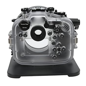 【中古】【未使用】水中カメラカバー PCケース IPX8 防水 成形 良好な密閉 カメラカバー ダイバー サーフマウント付き