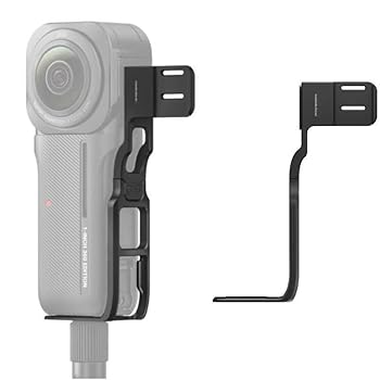 【中古】【未使用】AFYMY 1/2 インビジブルマイクスタンド Insta360 ONE RS 1インチ パノラマ/垂直撮影用