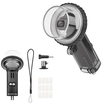 【中古】【未使用】AFYMY 防水ケース 深さ防水 DJI Pocket 2用 ダイビング撮影用 透過率98% ロープ紛失防止 水中撮影用 防水 深さ60M
