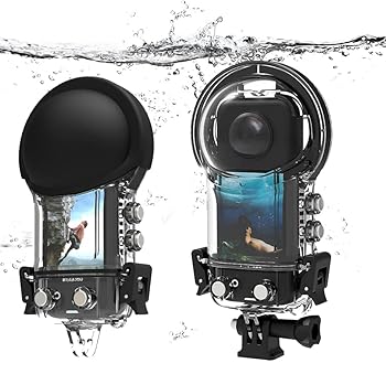 【中古】Honlyn ダイブケース Insta360 X3 50m対応 防水ケース Insta 360 ONE X 3対応