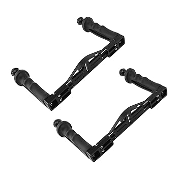 【中古】【未使用】Nemeae 2X デュアルハンドヘルドスタビライザーダイビング水中カメラハウジングトレイ/グリップ防水ダブルハンドル用ドームポート防水ケース