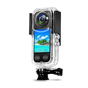 【中古】【未使用】Insta 360 one X3アクションカメラ用防水ケース 水中ダイビング保護ハウジング 40m ブラケットアクセサリー付き|AJIMURA-SHOP