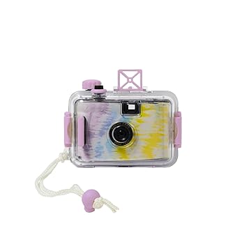【中古】【未使用】SUNNYLiFE 子供用水中カメラ 取り外し可能な防水ケース付き - レトロな35mmフィルムカメラ、フォーカスフリー、簡単にロード、リストストラップ