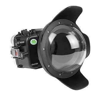 【中古】Seafrogs 40m/130フィート 水中カメラハウジング 防水ケース Sony FX3 8インチドームポート付き Sony FE12-24 F4 FE16-35 F4レンズに対応 (ズー 170,108円