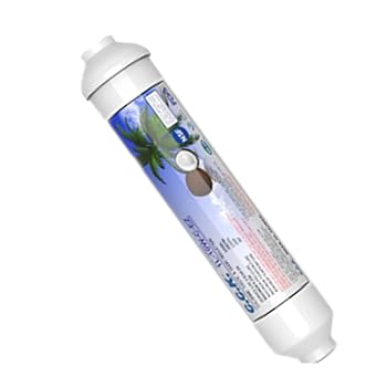 【中古】浄水フィルター 10インチの浄水器フィルターココナッツ活性化炭素逆浸透システムキッチン浄水器後部フィルター