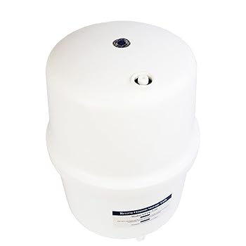 【中古】浄水フィルター 逆浸透システムのための3ガロンのプラスチック貯蔵タンク