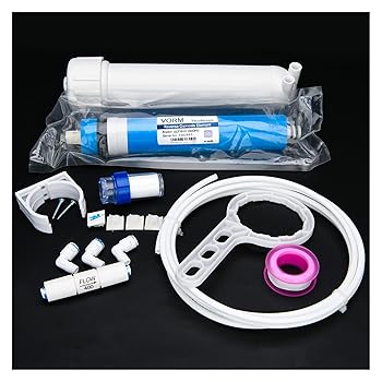 【中古】浄水フィルター 100gpdメンブレン+ 1812 ローリーメンブレンハウジング+逆浸透水フィルターシステム部品｜AJIMURA-SHOP