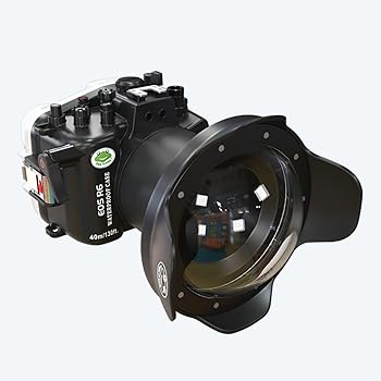 【中古】Seafrogs R6 [40M/130FT] 水中カメラハウジング Canon EOS R6 用 WA005A ドームポート付き｜AJIMURA-SHOP