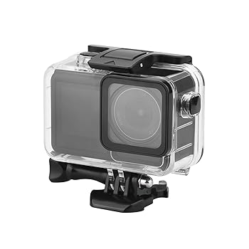 【中古】【未使用】DJI用アクション3 4アクションカメラ用光学ガラス水中ダイビング防水ハウジングケース