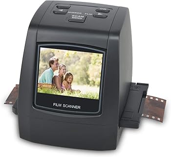 【中古】【未当て嵌める】DIGITNOW写真フィルムスキャナ（22MP）は、126KPK / 135/110 / Super 8写真フィルム、横すべり、ネガをデジタル活動写真、2.4inLCD映写幕、感じ的