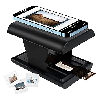 【中古】【未当て嵌める】横すべりおよびフィルムビューア、モバイルフィルムスキャナー、35粍横すべりおよびネガLED点火装置付き添い人デジタルフォトコンバーター、受け支えるすがた絵