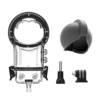 【中古】【未使用】Panoramic スポーツカメラ ダイブケース 防水ハウジング ダイビング保護ケース 水中 50m シリコンレンズカバー付き X3アクションカメラアクセサ