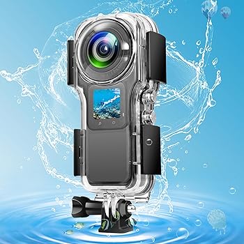【中古】PULUZ 40m水中防水ハウジングケースInsta360 One RS用 1インチ 360 Edition ダイビングケース 透過率92%近くブラケットアクションカメラアクセサ｜AJIMURA-SHOP