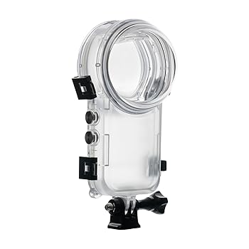 【中古】【未使用】Insta360 X4用 50m/164フィート 防水ケース 水中ダイビングケース 保護シェルハウジングケース ブラケットアクセサリー付き Insta360 X4アクショ