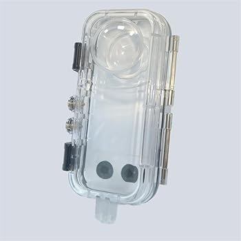 【中古】【未使用】For Insta360 X4用ダイビングケース 防水ケースハウジング 水中シェル 水中60mプロテクター 目に見えない 保護ケース 水中撮影 全方位保護 軽量