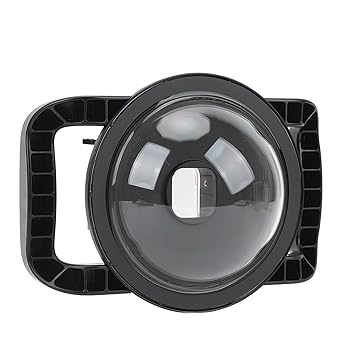 【中古】【未使用】アクションカメラ防水ケース、水中ドームポート Ace Pro Ace アクションカメラ防水ハウジングケース デュアルハンドル付き 30M 98FT 水中写真撮|AJIMURA-SHOP