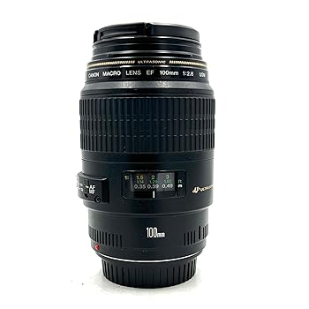 【中古】【未使用】EF 100mm f 2.8 macro USM