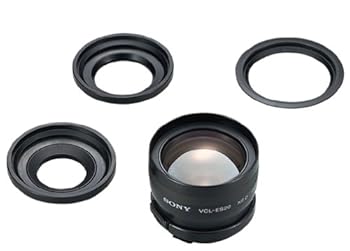 【中古】Sony VCLES20A 望遠レンズ コンバータ付き DCR-DVD92 203 403 405 505 DCR-HC65 85 90 96用|AJIMURA-SHOP