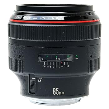【中古】Canon EF 85 粍 f / 1.2 L USM水晶体for Canon SLR Cameras