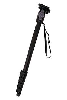 【中古】SLIK E-Z Pod Jr 一脚 - 8.5英国ポンド (3.86kg) 銀鏡受け答え/デジタル一眼二眼レフ写真機 ソニー ニコン キヤノン 富士写真機などに相応う - 黒いこと (617