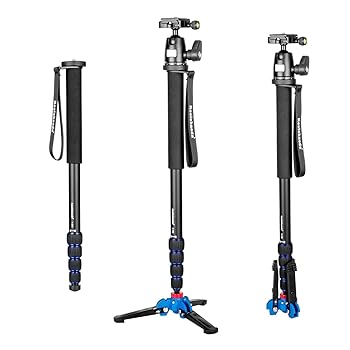 【中古】すべてのカメラのためのK-09ボールヘッド付きkoolehaoda k-288一脚｜AJIMURA-SHOP