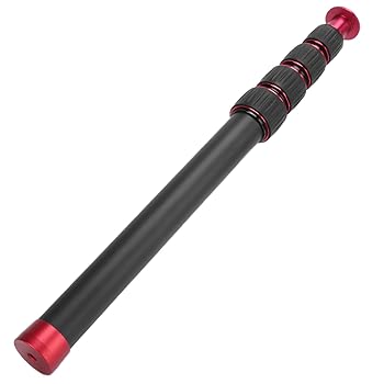 【中古】【未使用】一脚延長ロッド、ノブロックシステムCNC統合成形プロセス5kg /11.0lbキャンプ用三脚用ポータブル一脚の装填