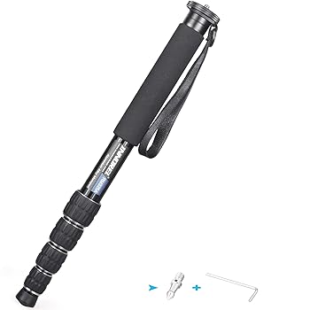 【中古】【未使用】INNOREL 一脚 カメラ用 コンパクト一脚 アルミ一脚 12KG耐荷重 5段伸縮 トラベル/野鳥撮り/現場報道/スポーツイベントに対応 旅行一脚 RM325A