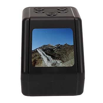 【中古】【未使用】高速スキャンフィルムおよびスライドスキャナ、135 110 126 8mm フィルム/スライド/ネガを 12MP デジタル JPG 写真に変換、2 インチ LCD スクリ