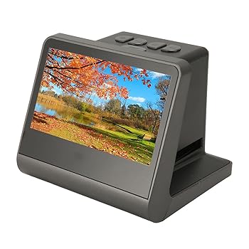 【中古】フィルム スライド スキャナー、135 フィルム 126KPK 110 スーパー 8 フィルム スライドをデジタル JPEG に変換、大型 5 インチ ディスプレイと