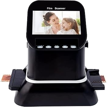 【中古】【未当て嵌める】デジタルフィルムスキャナー、120 フィルムスライドスキャナー、1080P LCD映写幕、35粍、135、126、127ネガおよび横すべりをデジタルJPEGに