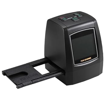 【中古】14MP/22MP 35/110/126mm/8mmフィルムスキャナー、2.4インチLCDスクリーンデジタルフィルムコンバーター