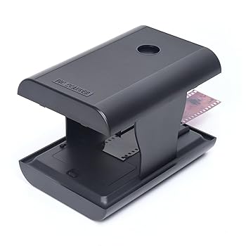 【中古】【未当て嵌める】スライドネガティブスキャナー、合い棒APPおよび内蔵LEDうしろ側点火装置付き添い人35/135粍写真フィルムスキャナ、JPEGを受け支えるし、色合いまたは白