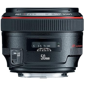 【中古】【未使用】Canon EF 50 mm f / 1.2 L USMレンズfor CanonデジタルSLRカメラ