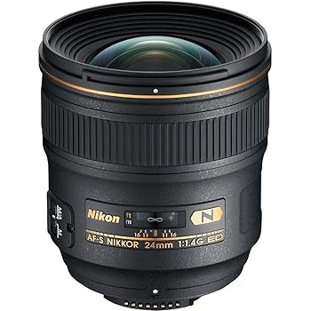 【中古】【未使用】Nikon 24mm f/1.4G ED AF-S RF SWM Prime Wide-Angle Nikkor Lens for Nikon Digital SLR Cameras