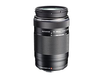 【中古】【未使用】Olympus M.Zuiko Digital - Telephoto zoom lens - 75 mm - 300 mm - f/4.8-6.7 ED II - Micro Four Thirds - for Olympus E-P3, E-P5, E-PL1s,