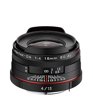 【中古】Pentax 固定ディスク DA 15粍 F4 ED AL Limited