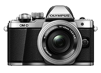 【中古】オリンパス OM-D E-M10 Mark II ミラーレスデジタルカメラ 14-42mm EZレンズ (シルバー) インターナショナル バージョン